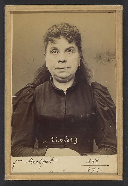 Malpet. Jeanne (femme Pivier). 51 ans, née en mai 42. Couturière. Anarchiste. 3/7/94.